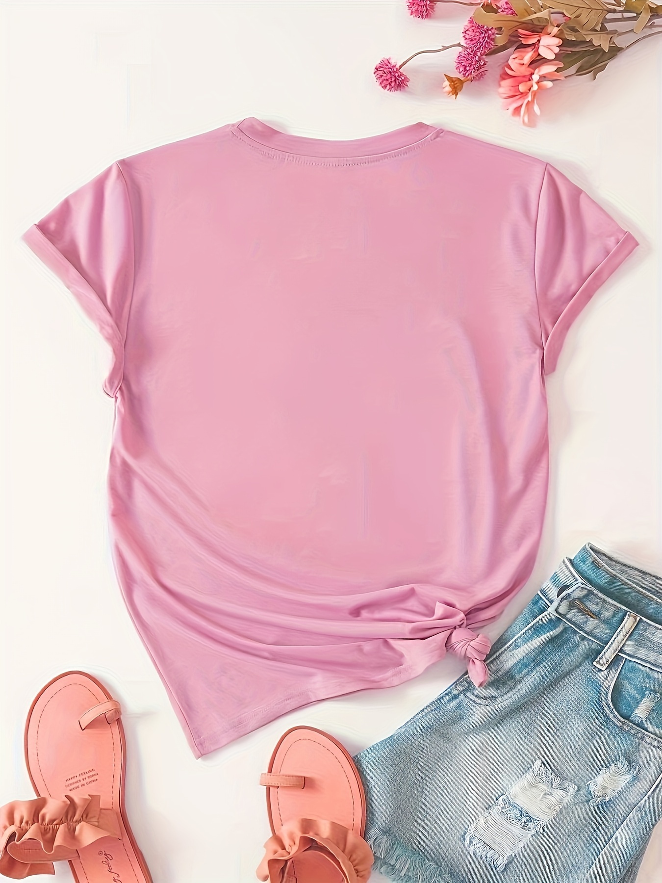 carnaval cartoon letter casual t shirt crew neck short sleeves slight stretch sports tee womens activewear music festival details 1